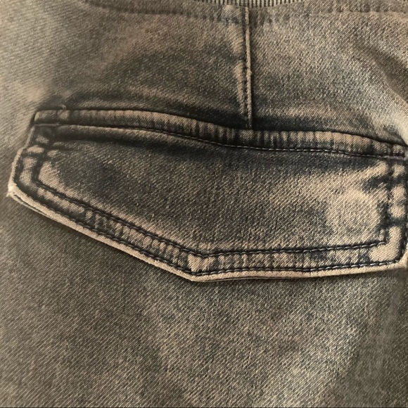 H&M SMALL S denim drawstring shorts - Picture 6 of 8